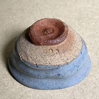 青斑唐津沓形ぐい呑　唐津焼　ぐい呑　焼き物　陶器　酒器　陶芸 Amazon.co.jp: 青斑唐津沓形ぐい呑 唐津焼 ぐい呑 焼き物 陶器